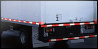 High intensity prismatic conspicuity reflective safety tape.
